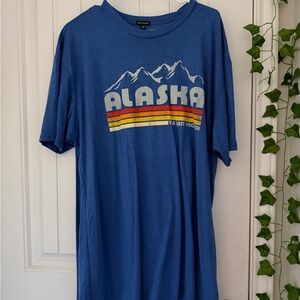 Alaska Graphic Blue T-Shirt